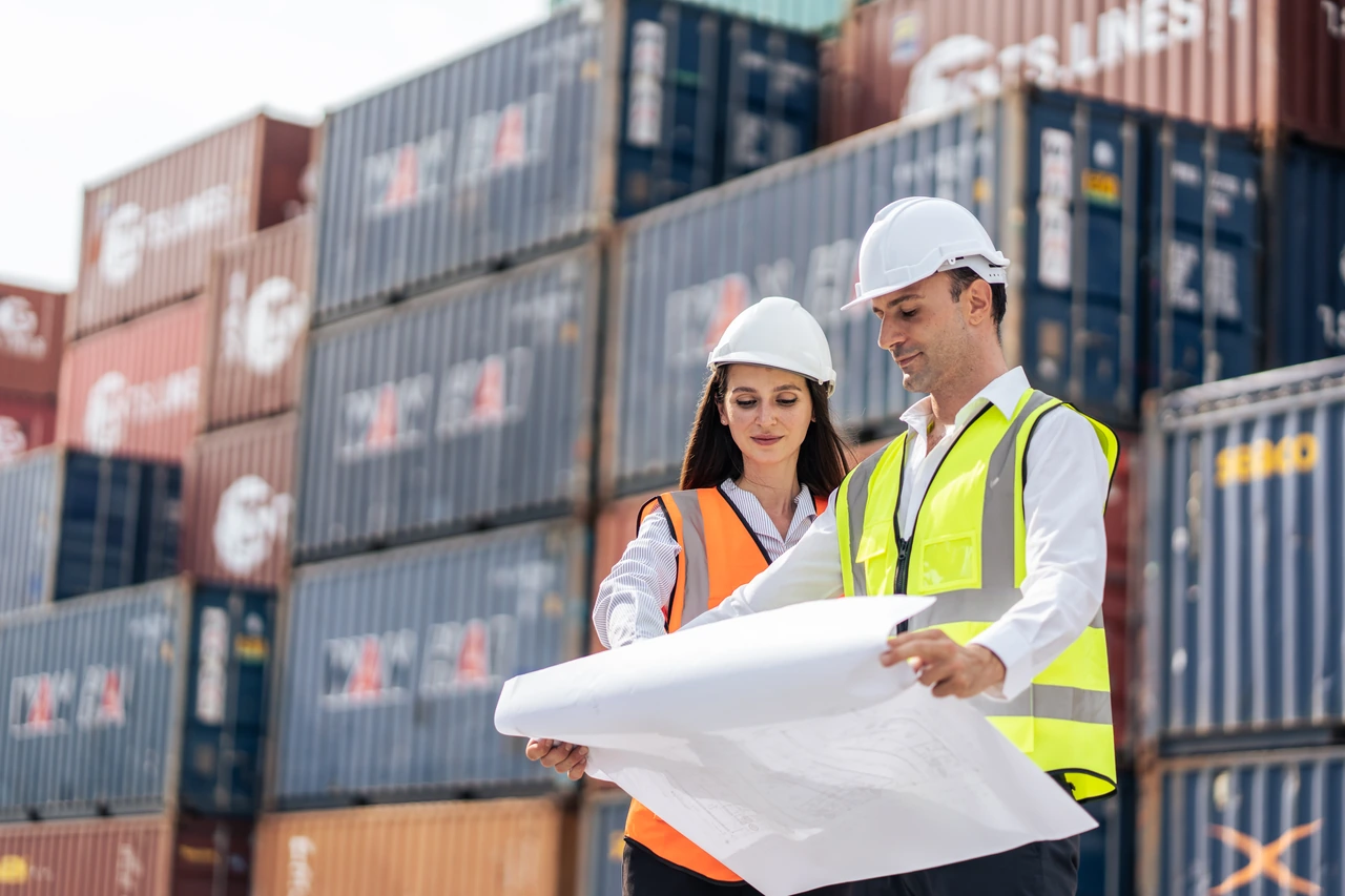 JC Zenith Exports trade planning team at container terminal