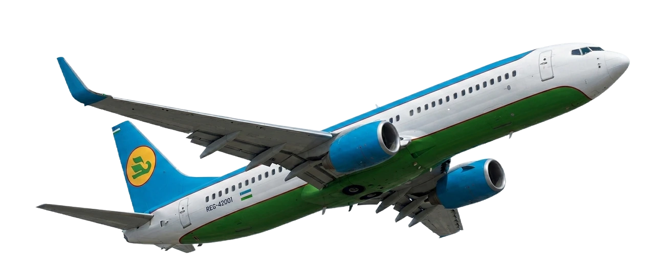 Uzbekistan trade route aircraft