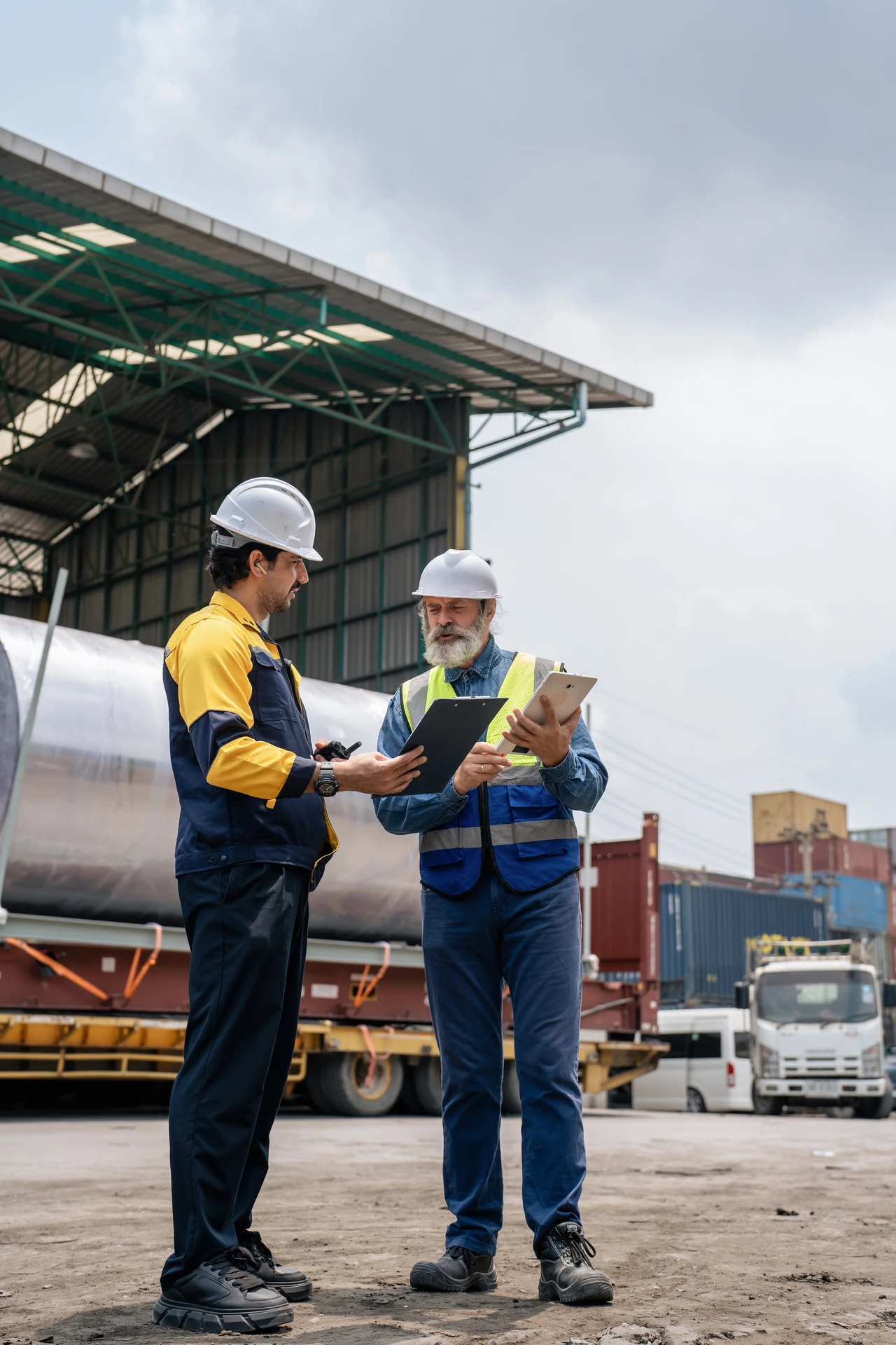 JC Zenith Exports trade team reviewing procurement specifications for Uzbekistan import supply